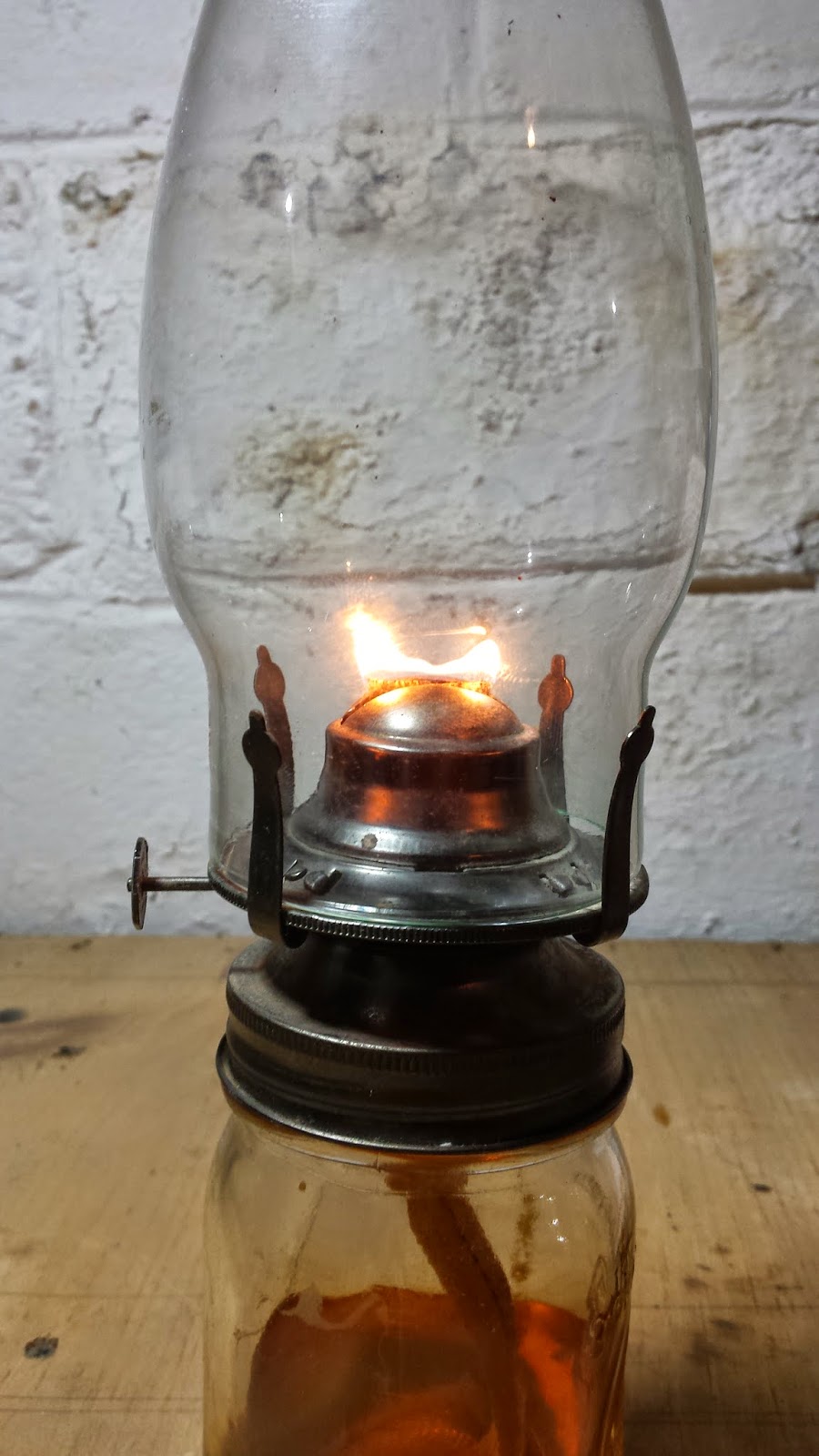 Blue Collar Prepping Care and Feeding of Oil Lamps